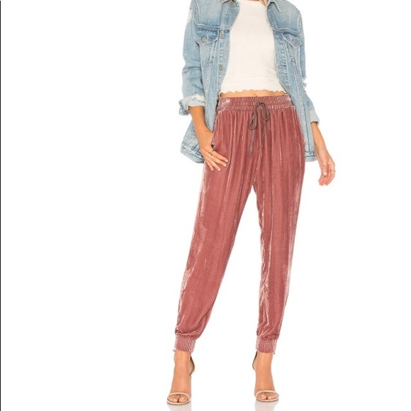 Young Fabulous & Broke Pants - Young, Fabulous & Broke Ollie Pant in Cherrywood